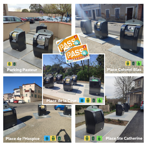 Conteneurs enterrés